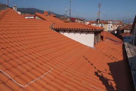 Reforma de cubierta/tejado en Castro Urdiales